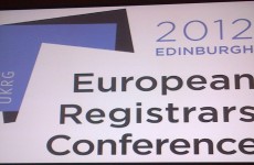 ERC 2012 – European Registrars Conference in Edinburgh